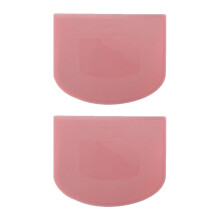2-Piece Food-Safe Flexible Dough Scraper Set – Bench Scraper for Bread, Cake, Fondant & Icing – Compatible with All Surfaces