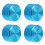Alloy Tone Control Knobs for Electric Guitar 4 pcs 1