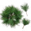 Triani Artificial Green Pine Needles Branches 20Pcs 1