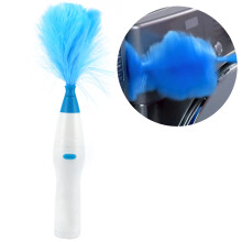 Home Electric Feather Duster with Telescoping & Rotatable Design Battery Model