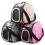Travel Bag Pink Mesh Pet Backpack Convenient Carrier for Pets 2
