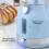 Swan Swan Retro Revive Blue Traditional Kettle 4