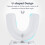 U-Shaped Electric Toothbrush 30" Timer, Waterproof, 4 Modes, White 2