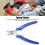 Model Cutter 5in Chrome Vanadium Steel Diagonal Pliers for Electronics 5
