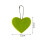 12x Sicherheits Reflektor Pendant Liebe 4