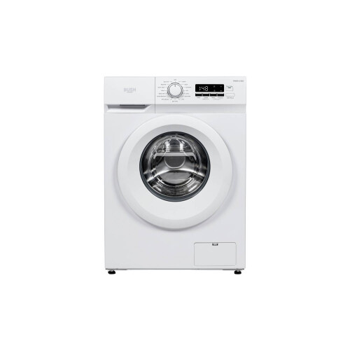 Bush Bush WMSAA1014EW 10KG 1400 Spin Washing Machine - White