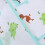 Childrens Long Sleeve Painting Apron Blue 12