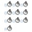 10X EOBD2 Flasher Programmer Galletto 1260 Cable Auto Chip Tuning Interface Remap Flasher Programmer Tool 1