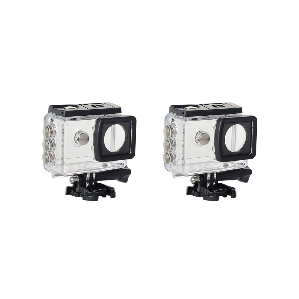 2X Sj5000 Waterproof Case 30M Diving For Sjcam Sj5000/Sj5000 Wifi/Sj5000 /Sj5000x Elite Action Camera 6034021490322