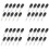 40x 433 MHz RF Remote Control, Learning Code EV1527 for Gate Garage Door Opener 1