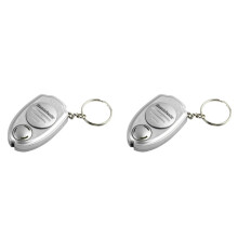2X Portachiavi Portatile Ad Ultrasuoni Repellente per Zanzare Plug-In Repellente per Zanzare Portatile per Portachiavi per Auto da Campeggio