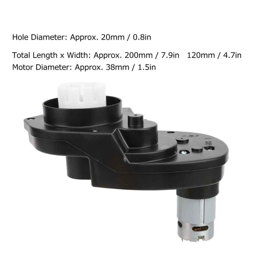 Electric Motor Drive Gear Box 16000RPM 12V