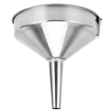 Trichter aus Edelstahl 13cm mit Öse