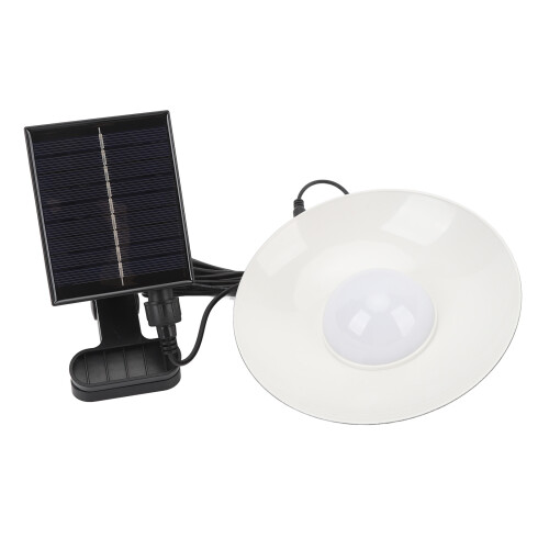 Solar Umbrella Light LED 1.2W Clip-On White USB Charger, Remote Control 1