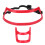 Red Plastic Beard Neckline Shaving Template Set for Men 2