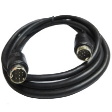 9 Pin DIN Male to Male Audio Cable 1m 2m 3m for Home Entertainment System with Durable Plugs and Stable Signal