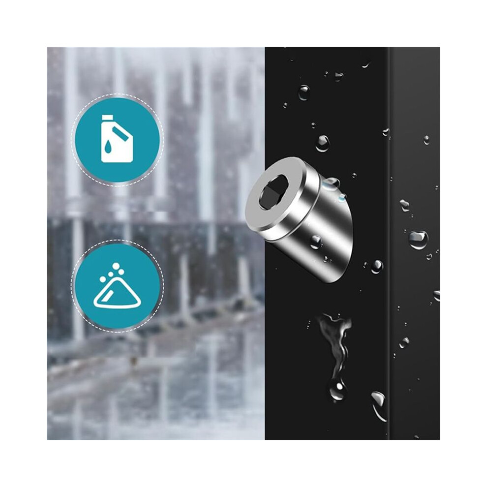 Invisible Cable Railing Kits, T316 Stainless Steel 40Pack Terminal And 40Pack Beveled Angle Washers For Cable Railing 4711052593988