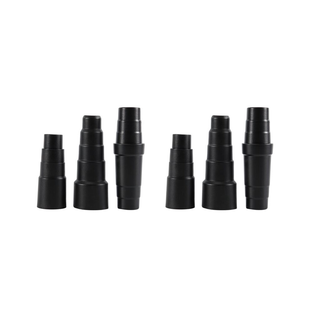 Pack Of 6 Hose Adapters Universal - Vacuum Cleaner Adapter Rubber, Vacuum Cleaner Adapter - Hose Reducer Typecat