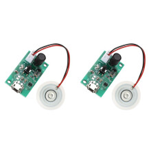 2X Ultrasonic Mist Maker Fogger Atomizer Transducer Atomizer Film Plate Accessories Humidifier Rubber Gasket