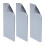 3Pcs Double Side Silicone Heat Press Pad 4x8Inch Temperature 1