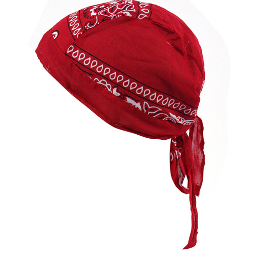 Cooling Airflow Design Bandana For Athletic-bright red