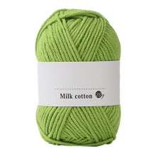 Premium Milk Cotton Yarn For Hand Knitting, Diy Crochet Projects ForBabyClothes, Soft Chunky Wool For Amigurumi, Beginner Friendly Craft Supplies