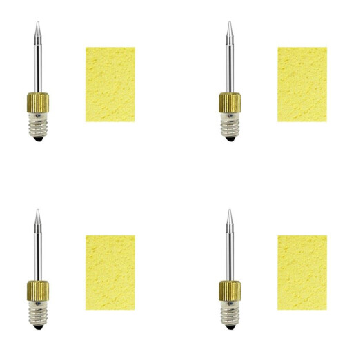 4X Soldering Iron Tip E10 Interface Soldering Iron Tips USB Soldering Tip Welding  Soldering Tools Branding Iron-A 1
