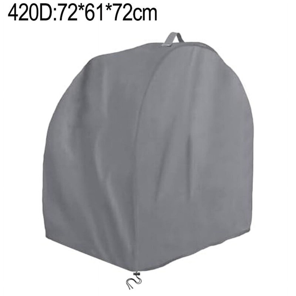 Outdoor 210D/420D Oxford Cloth Waterproof Table Saw Cover Gray 72*61*72Cm-420Dï¼72*61*72Cm Gray 9448483904223