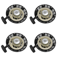4X Black Rewind Pull Fit for GX160 GX200 5.5HP 6.5HP Grass Trimmer Lawn Mower Chainsaw