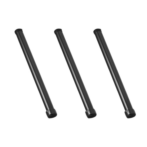 3X Svart Duschförlängningsrör 30 cm Längd Duschblandarrör Mässing Duschrör Badkar
