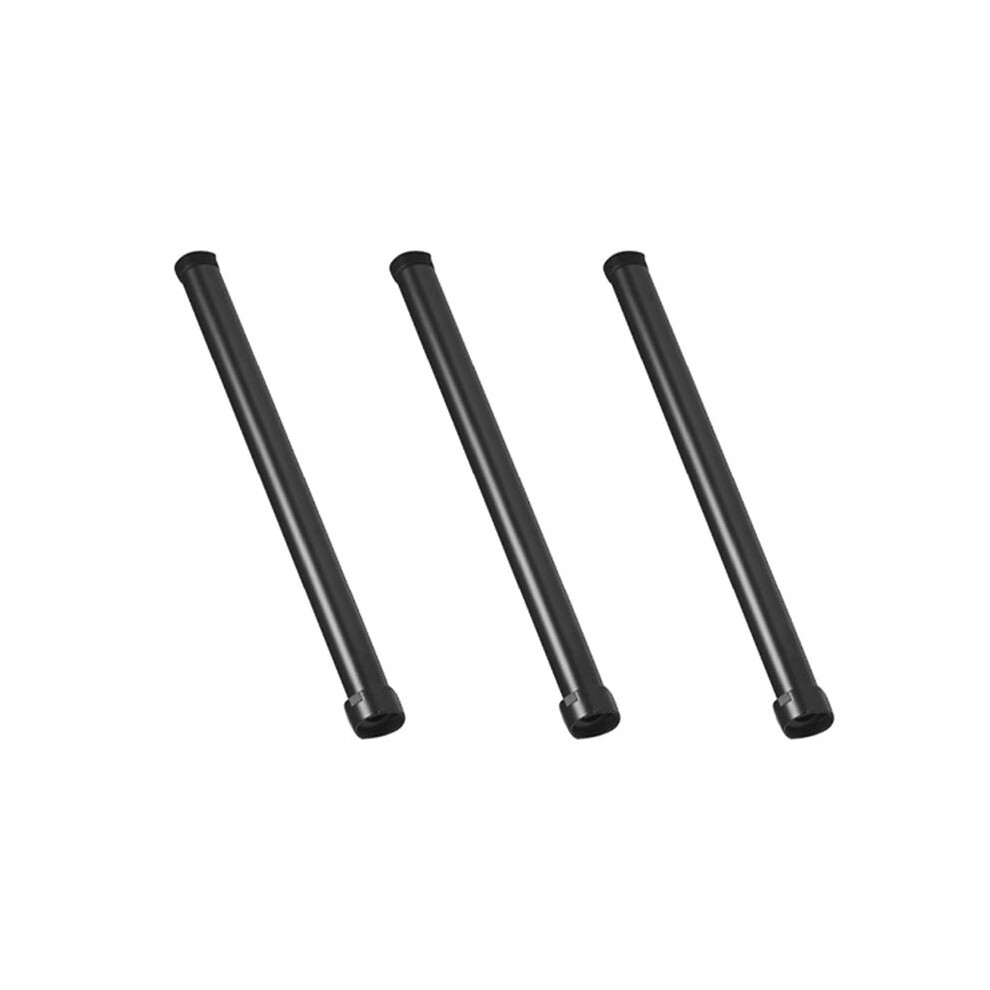 3X Black Shower Extend Pipe 30Cm Length Shower Mixer Pipe Brass Shower Pipes Bath 6031598396101