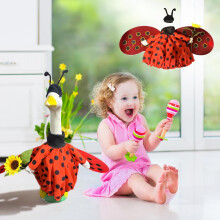 Porch Goose Outfit - Bijenstijl zomerse tuindecoratie voor 23 inch cementen gans, compatibel met Porch Goose