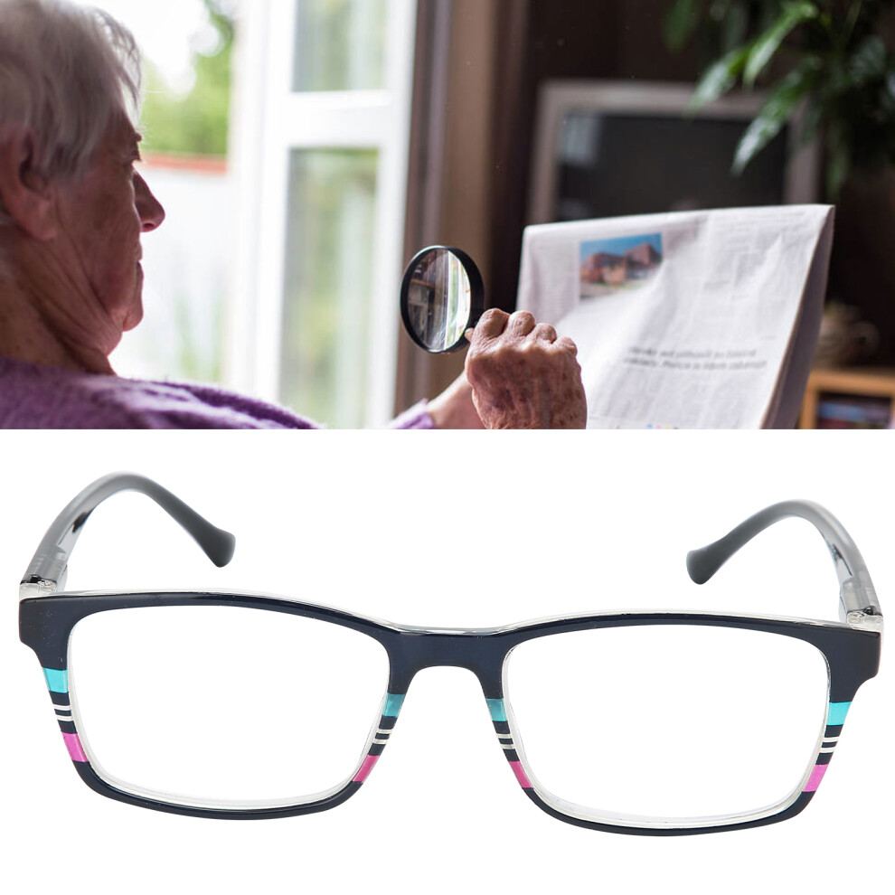 Unisex High Definition Reading Glasses for Elderly +2.50, 40-75+