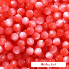 ZHMRFG 20Pcs 8mm Multicolor Resin Beads for DIY Jewelry, Bracelet, Keychain, Necklace – Compatible with Jewelry Making