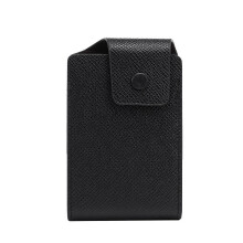 Men'S Slim Wallet Wallet Credit Card Id Card Holder Leather Wallet,Gift for Men, Black for