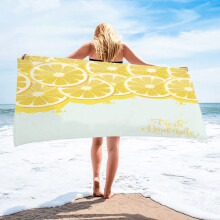 Lichtgewicht en omkeerbare strandhanddoek, sneldrogend, zandvrij en duurzaam, nu verkrijgbaar bij Walmart! Ideaal voor strand, zwembad en andere