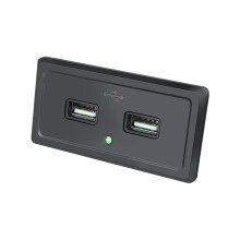 Nabíječka pro karavany DC5V/3.1A12V s dvojitým USB portem, nabíjecí zásuvka, příslušenství pro RV, obytné vozy, kempování, karavany,