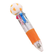 4-in-1 Soccer Ballpoint Pens, Mini Multicolor Pens for Soccer Party Favors, Birthday & Valentine’s Gifts, Teacher Supplies (10PCS)