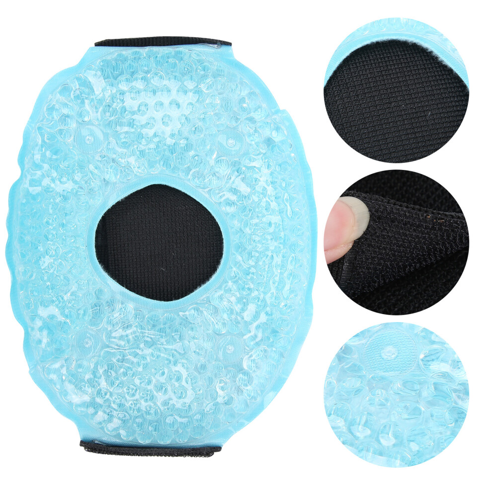 Blue Reusable Knee Ice Pack Hot Cold Compress 50X14cm For Pain Relief