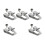 5-Pack Iron Drill Belt Clips for Cordless Tools 1