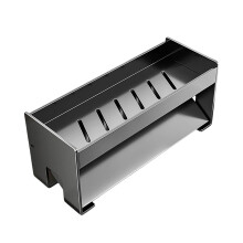 Stainless Steel Kitchen Sponge Holder with Auto-Draining Tray – Compatible with Most Sinks & Countertops