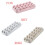 18-Count Egg Holder for Refrigerator with Lid, Plastic Egg Organizer Container (Grey), 11.81x5.91x2.56" 4