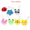 Cute Tape Measure Double Scale 1.5M Plastic Body Ruler 1