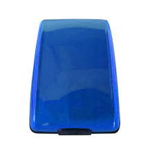 Slim Aluminum Alloy Wallet with RFID Blocking, Money Clip & Card Organizer – Compatible with Credit Cards, ID, Cash