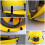 Helmet Clips for  Light Lamp Hard Hat Light Clips,Hardhat Accessory,Easily Mount Hook for Helmet,Cap Strap 500 Pcs 5