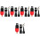 5Ensembles Adaptateurs Valve Gonflables Pour 3