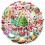 Nordic Style Christmas Stickers 50-Pack 8