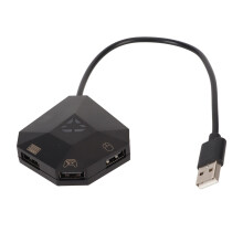 Keyboard Mouse Adapter for PS4 Xbox One, Plug and Play Converter with Custom Key Mapping and Low Latency