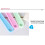 Fly Swatter Plastic Flexible Long Handle 3 Pack 4