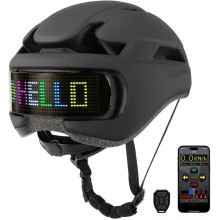 Bike Helmet,Bicycle Helmet for Adults Teens with Personalized LED Lights,DIY Helmet with APP and Remote Control